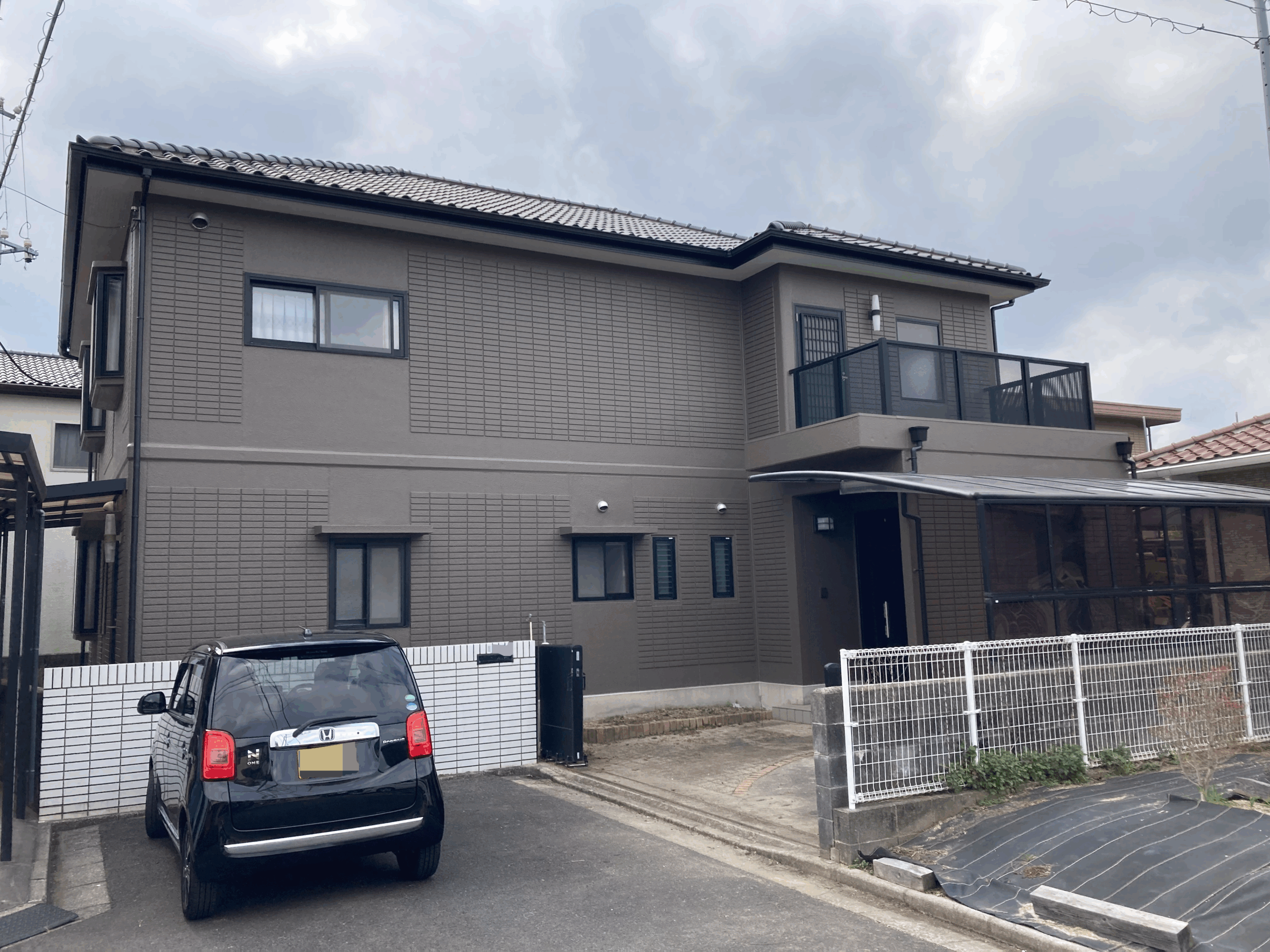 岩国市H様邸【外壁・屋根塗装】