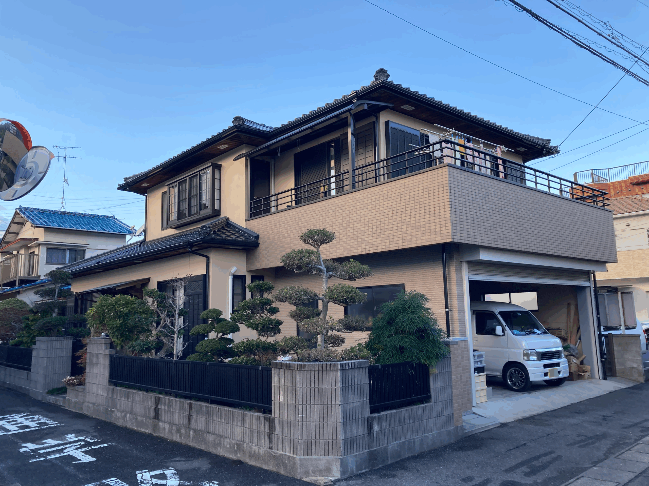 岩国市S様邸【外壁塗装】