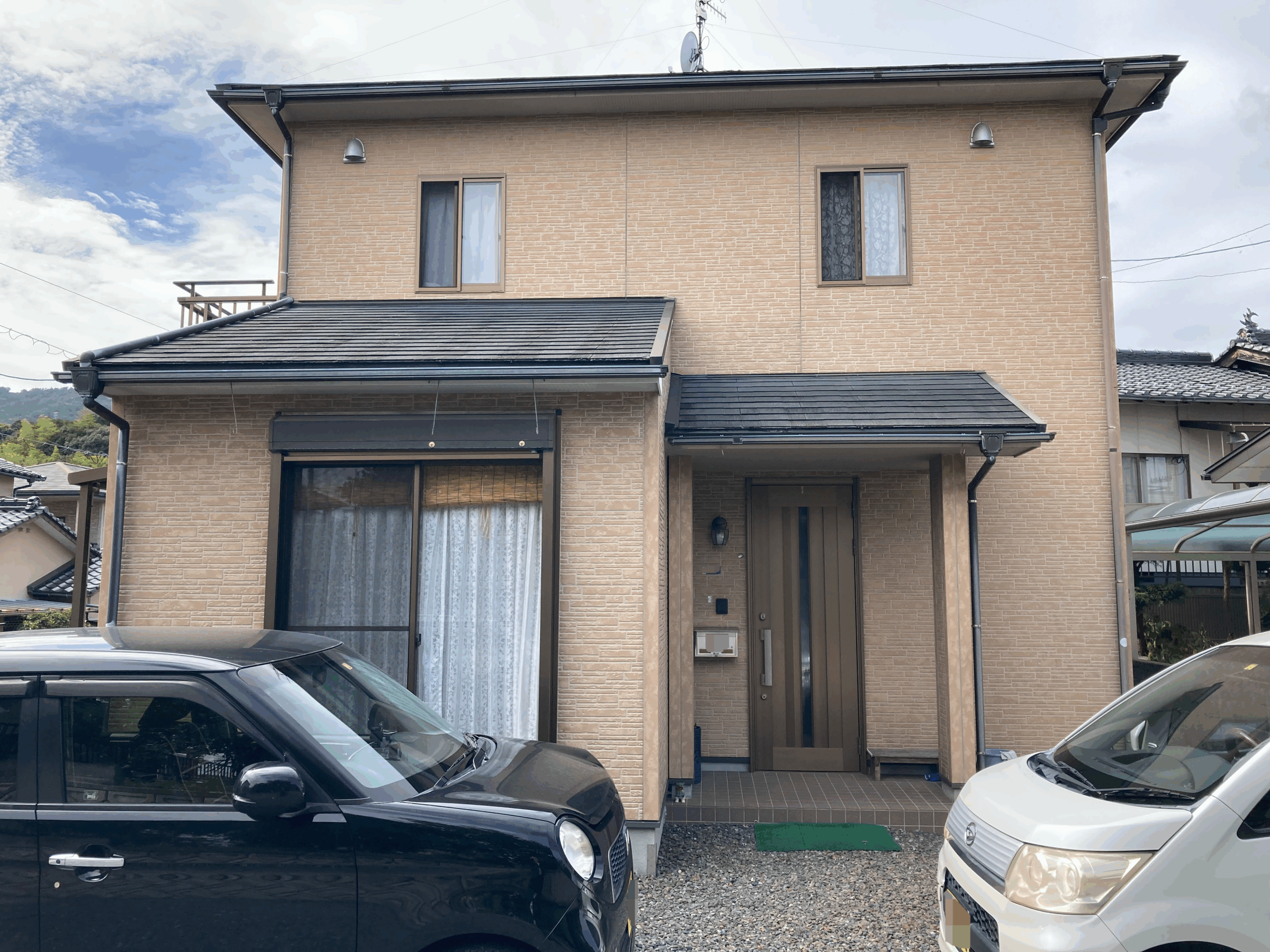 岩国市A様邸【外壁・屋根塗装】