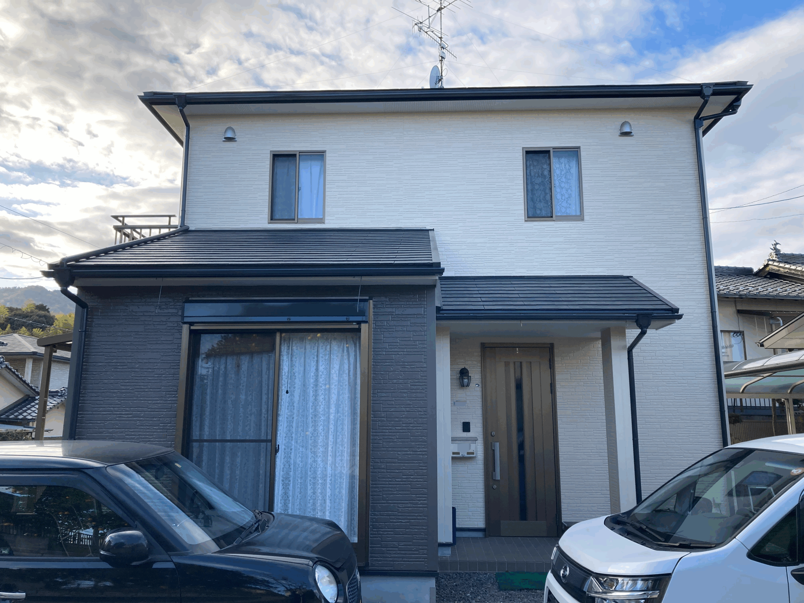 岩国市A様邸【外壁・屋根塗装】