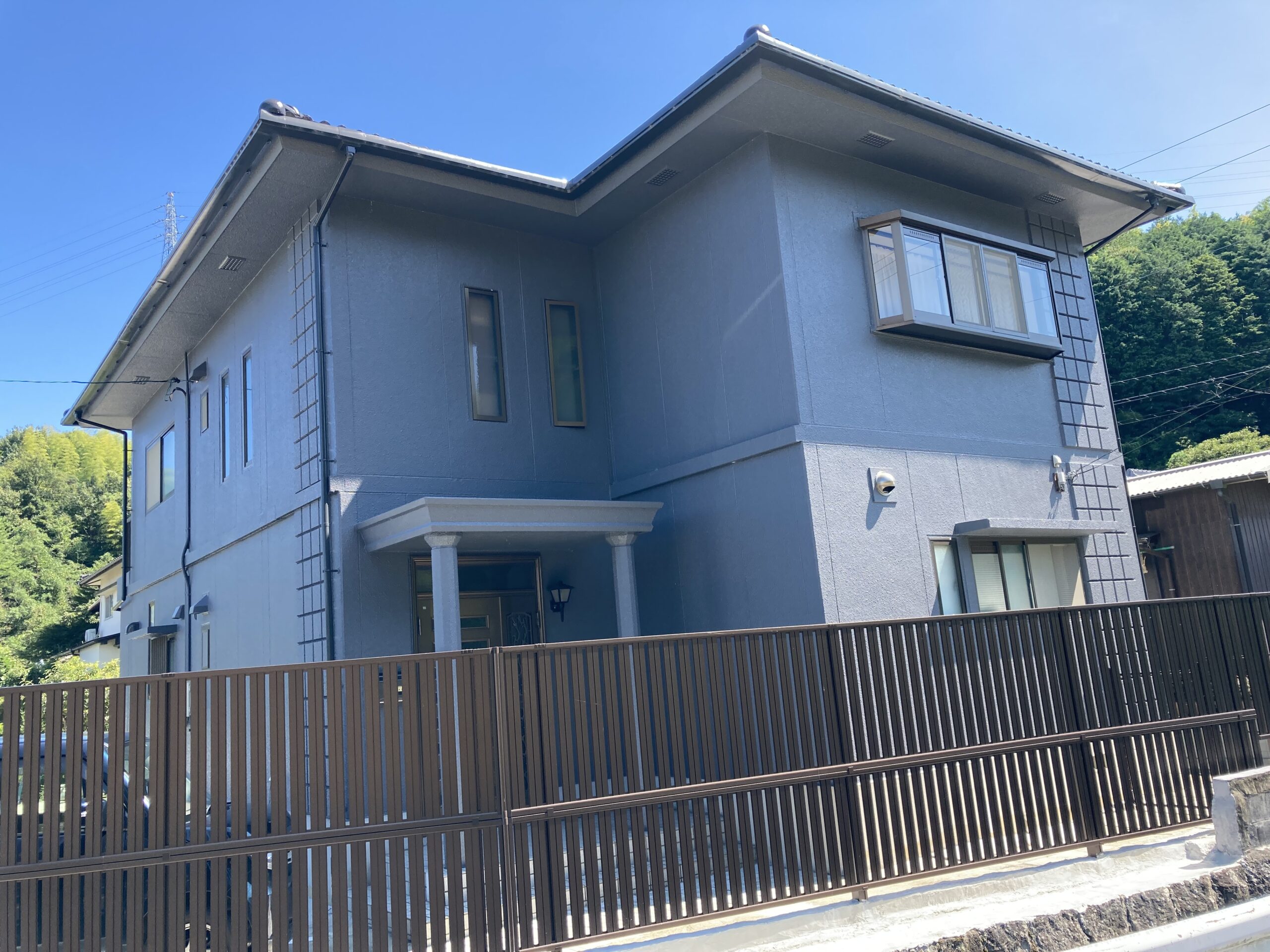 岩国市N様邸【外壁・屋根塗装】