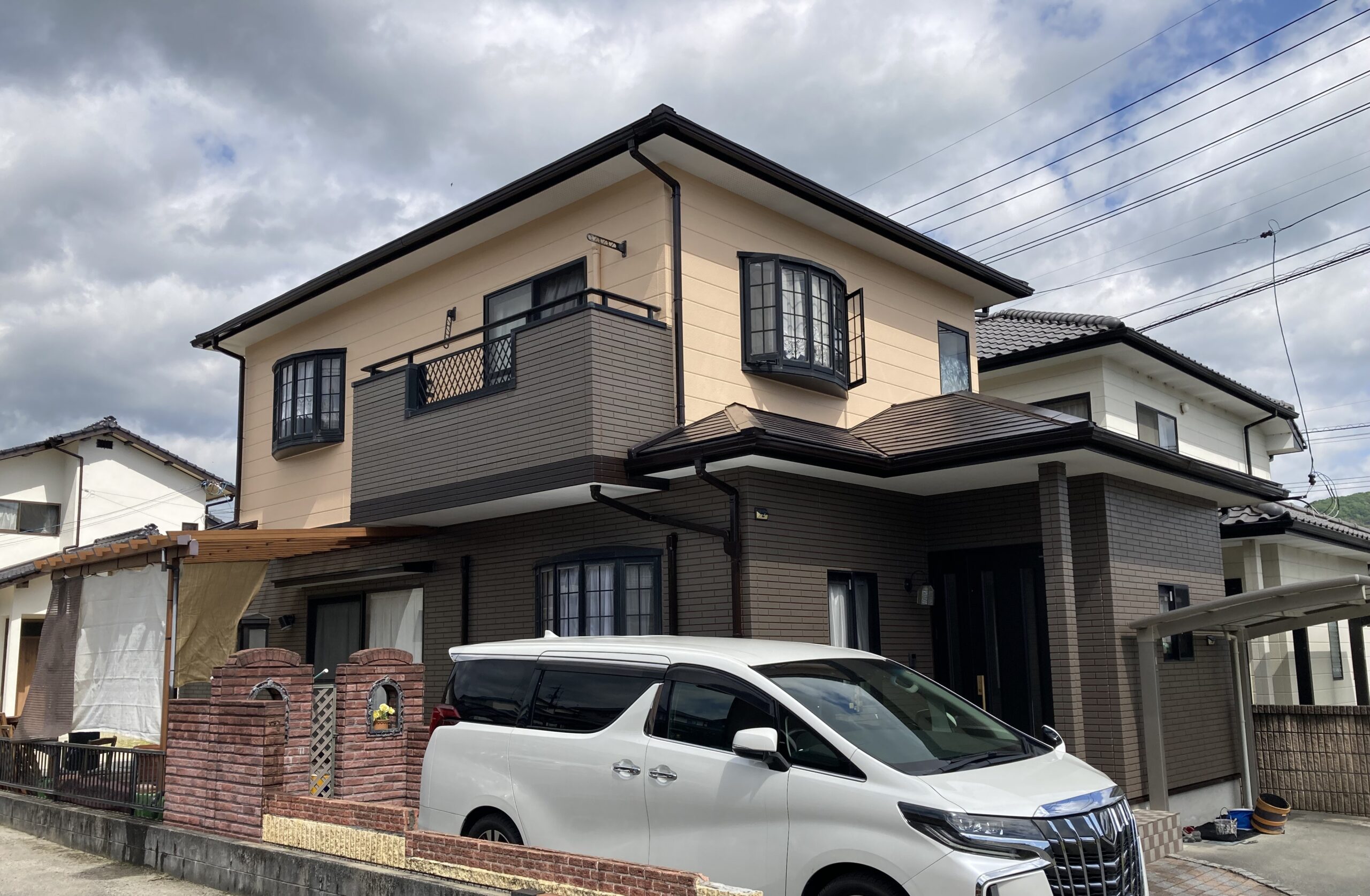 岩国市S様邸【外壁・屋根塗装】