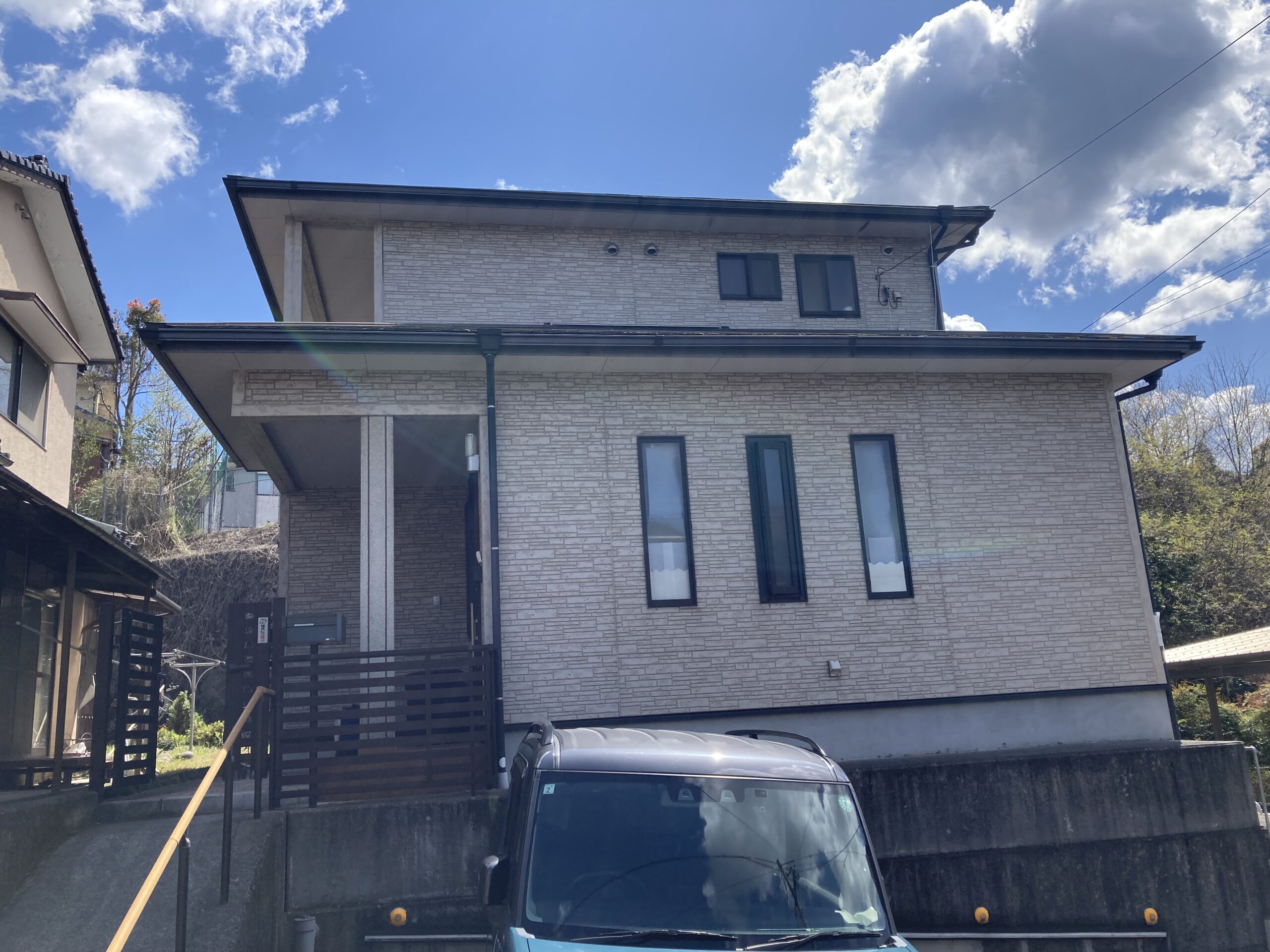 岩国市A様邸【外壁・屋根塗装】